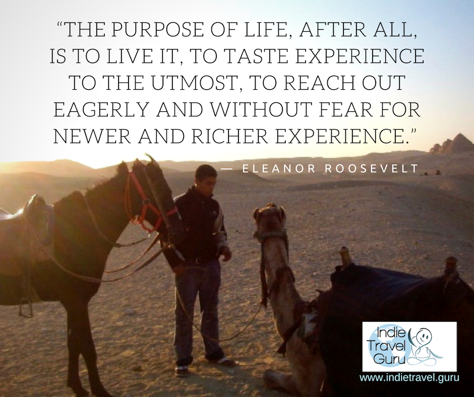 Travel Quote: Eleanor Roosevelt