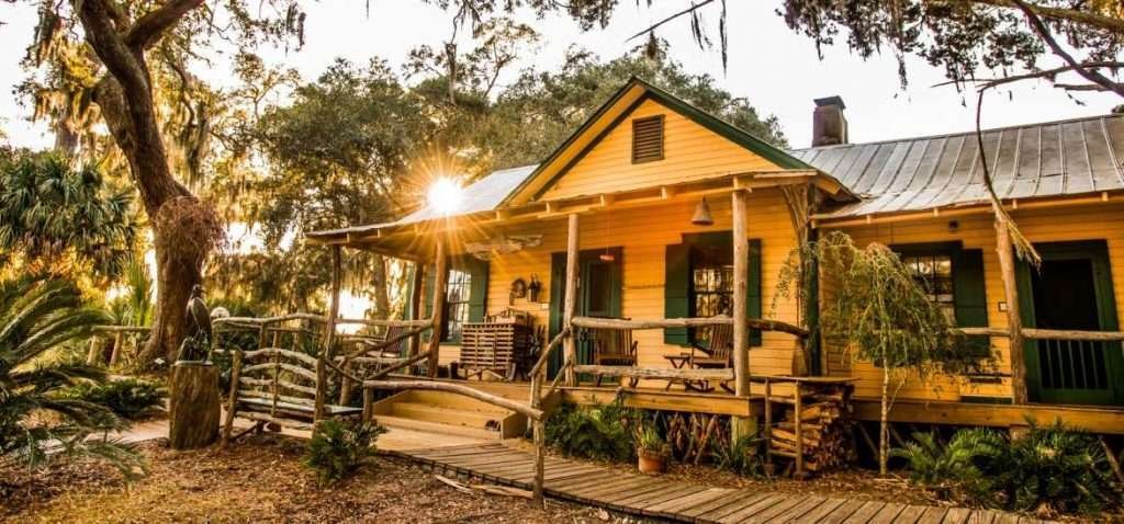 Little Simons Island is one of the best eco-lodges in the United States