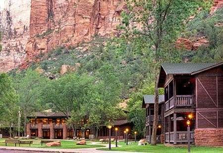Zion Lodge is one of the best eco-lodges in the United States