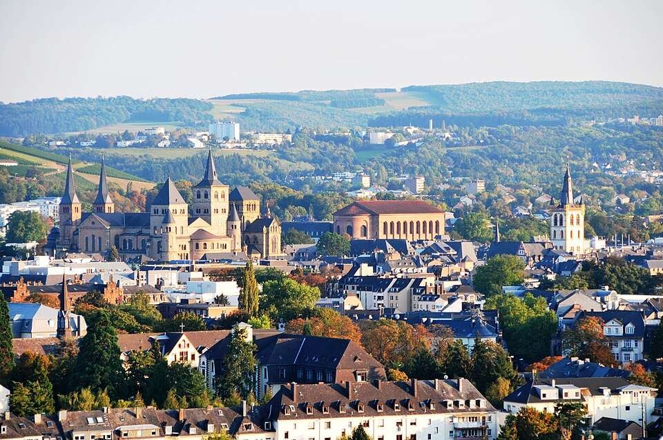 Brussels to Cologne by rail: Trier, Germany